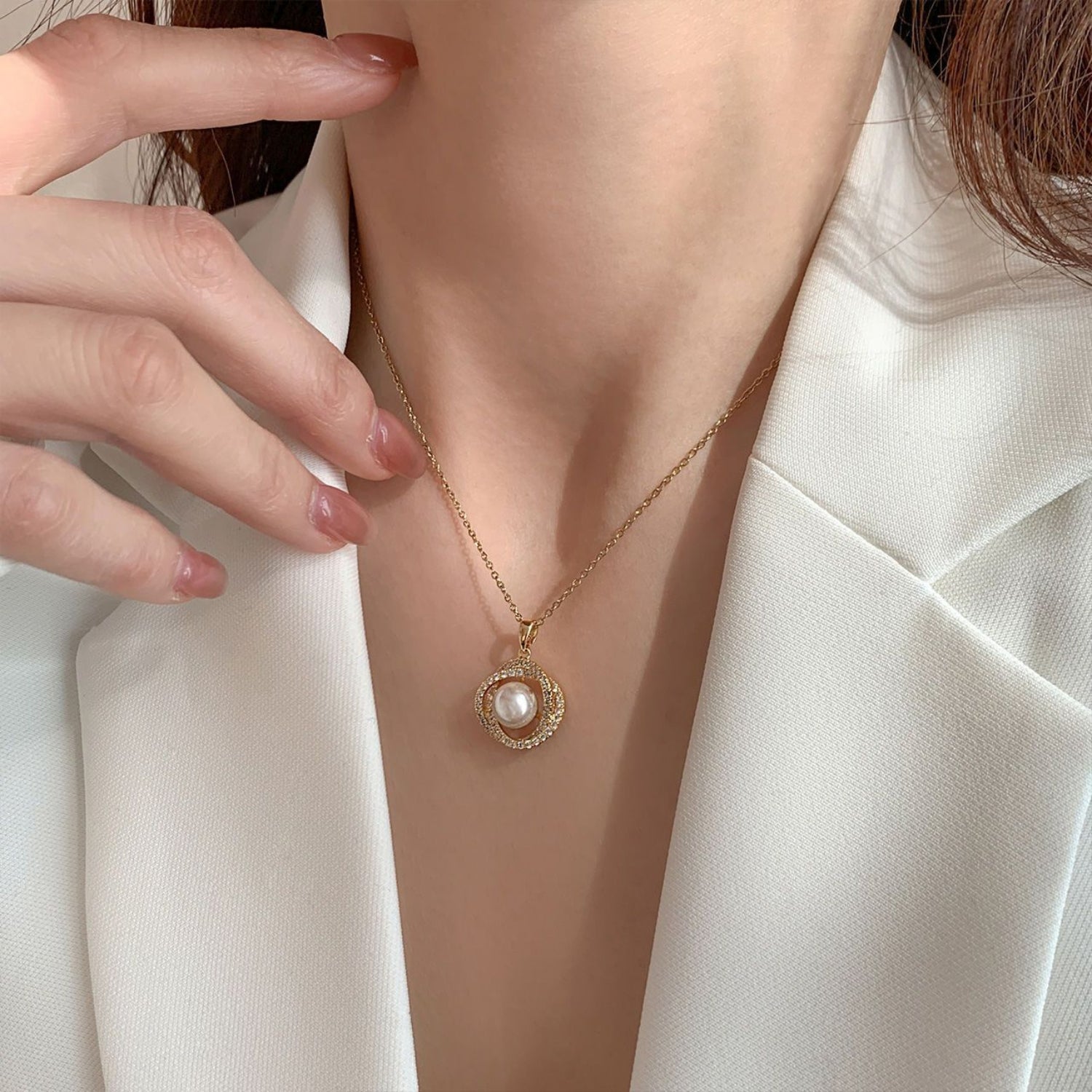 Vortex Pearl Necklace jltn1410