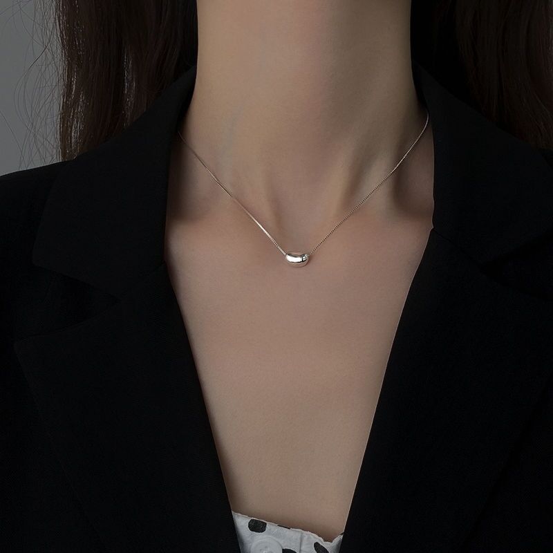 Classic Silver Heart Necklace titanium steel necklace jltn1414