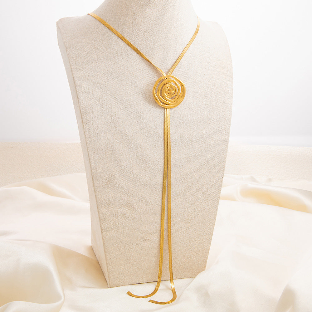 tassel long fashionable snake chain Necklace  jltn1539