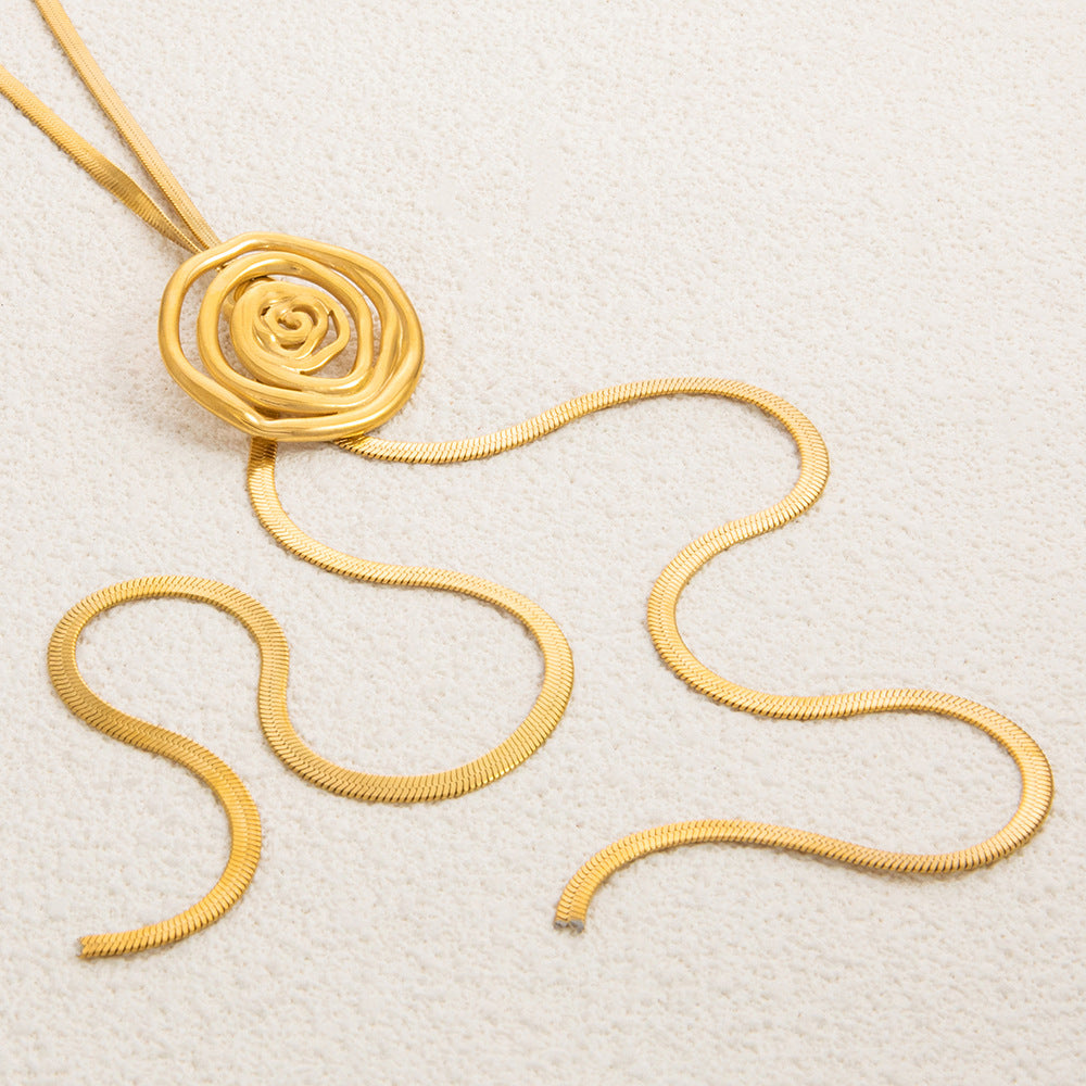 tassel long fashionable snake chain Necklace  jltn1539