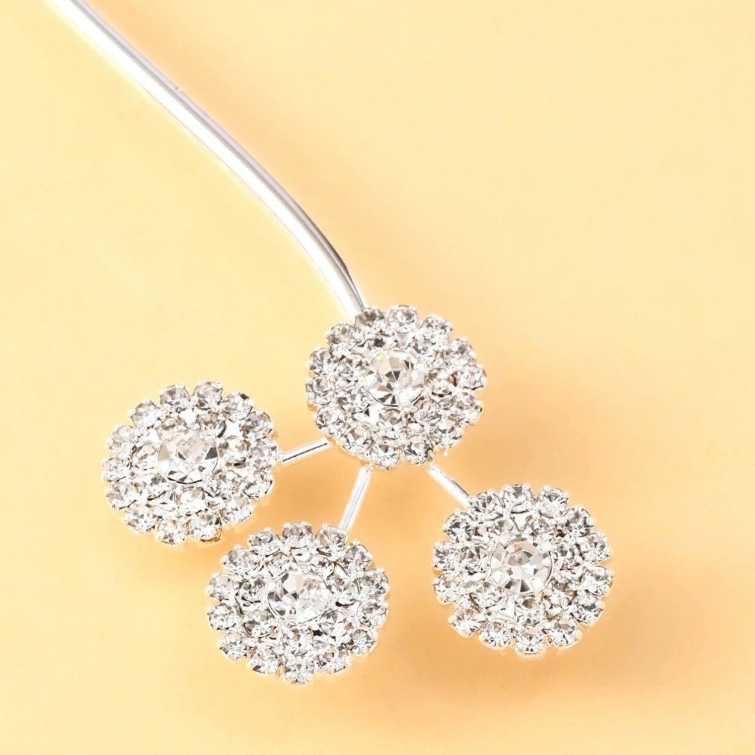 Just Lil Things Silver Bloom Open Choker Necklace jltn1660