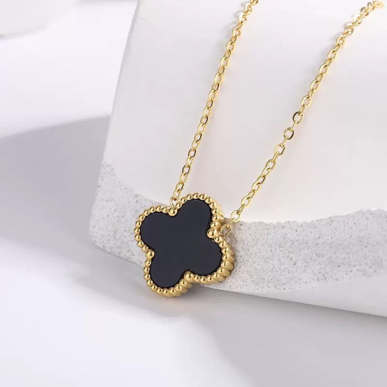 Black Clover Gold Necklace JLTN1688