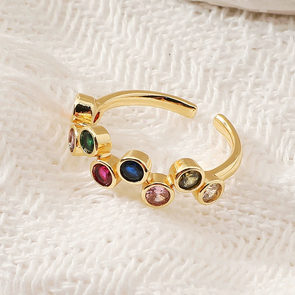 Just Lil Things Artificial – Playful Multicolor Elegance Rings jltr0169