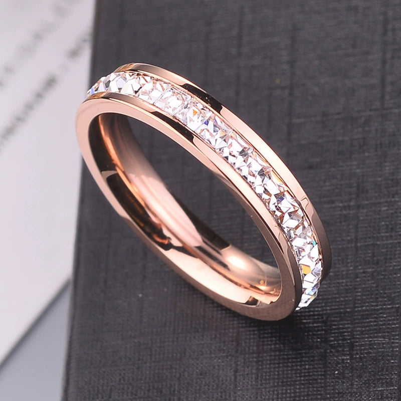 Just lil things Artificial Rose Gold Ring jltr0236