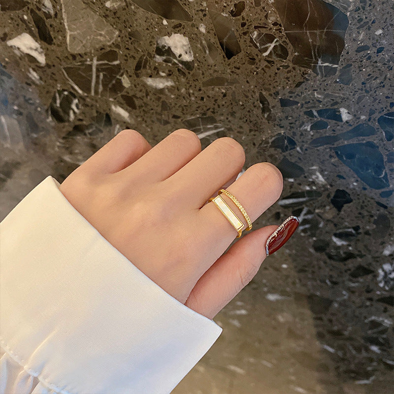 Just Lil Things Artificial Gold Rings jltr0245