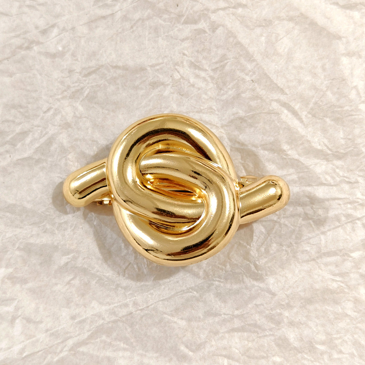 gold spring clip back of the head hairpin JLTS0555