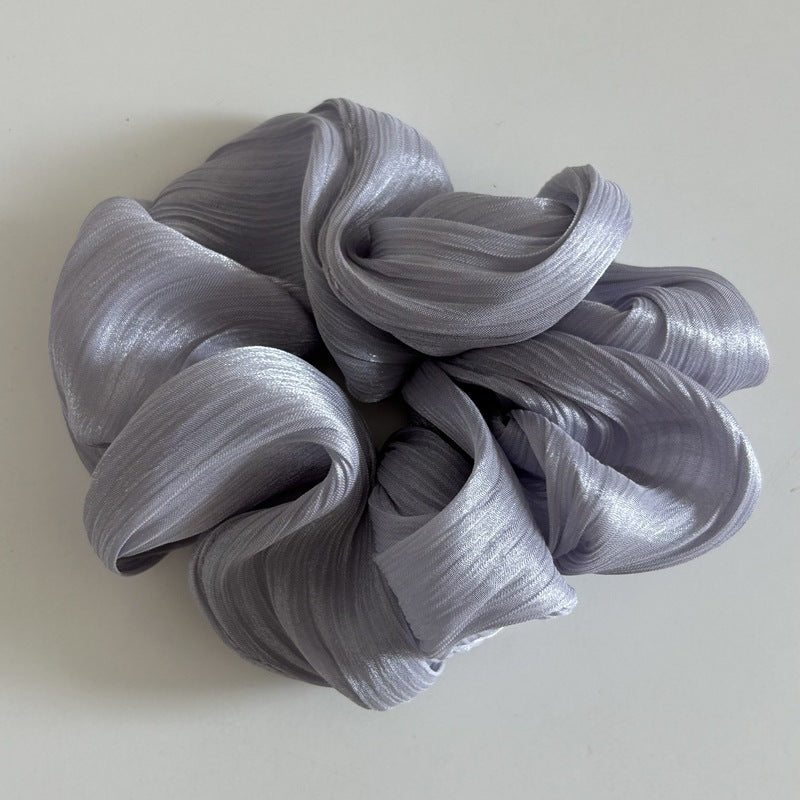 Purple Silk Scrunchie JLTS0578