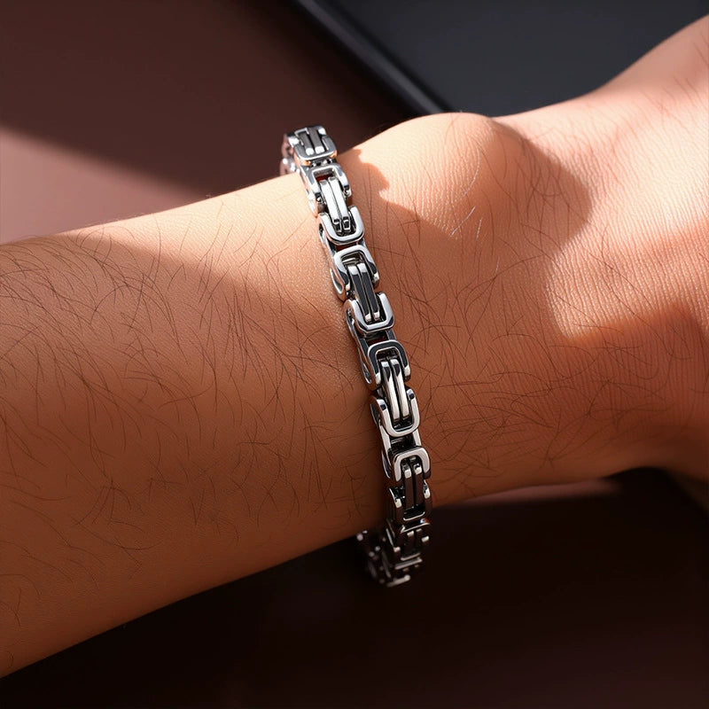 byzantine chain viking bracelets mb0022