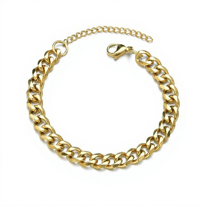 Just Lil Things Elegant Bracelet With Interlocking Links Design mb0027