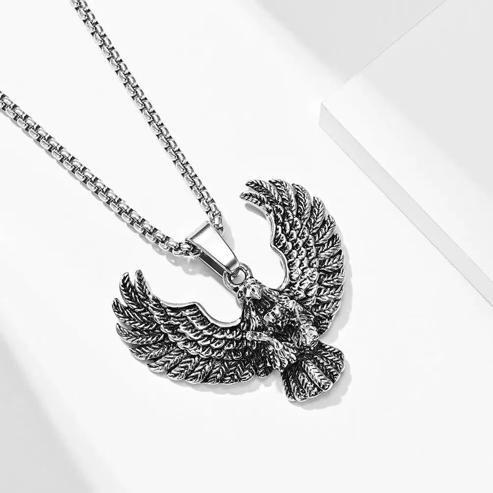 eagle pendant punk chain mn0041