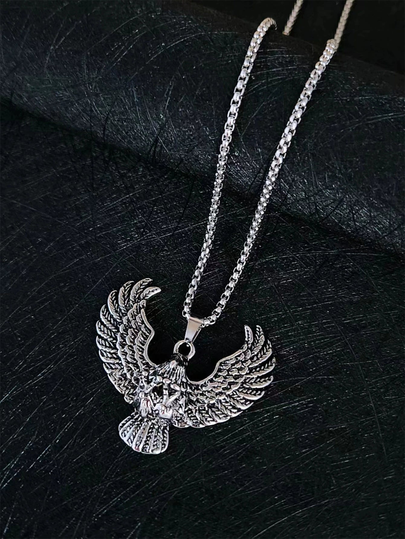 eagle pendant punk chain mn0041