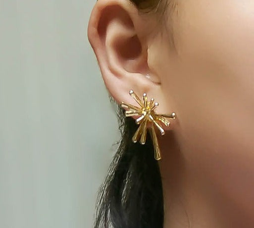 Just Lil Things Gold Pin Earrings jlt11579