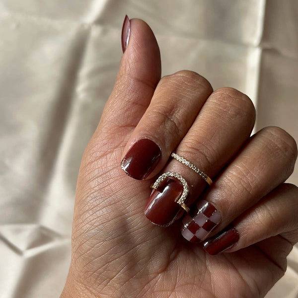 Just lil things Artifical Finger Nail rings jltr0084