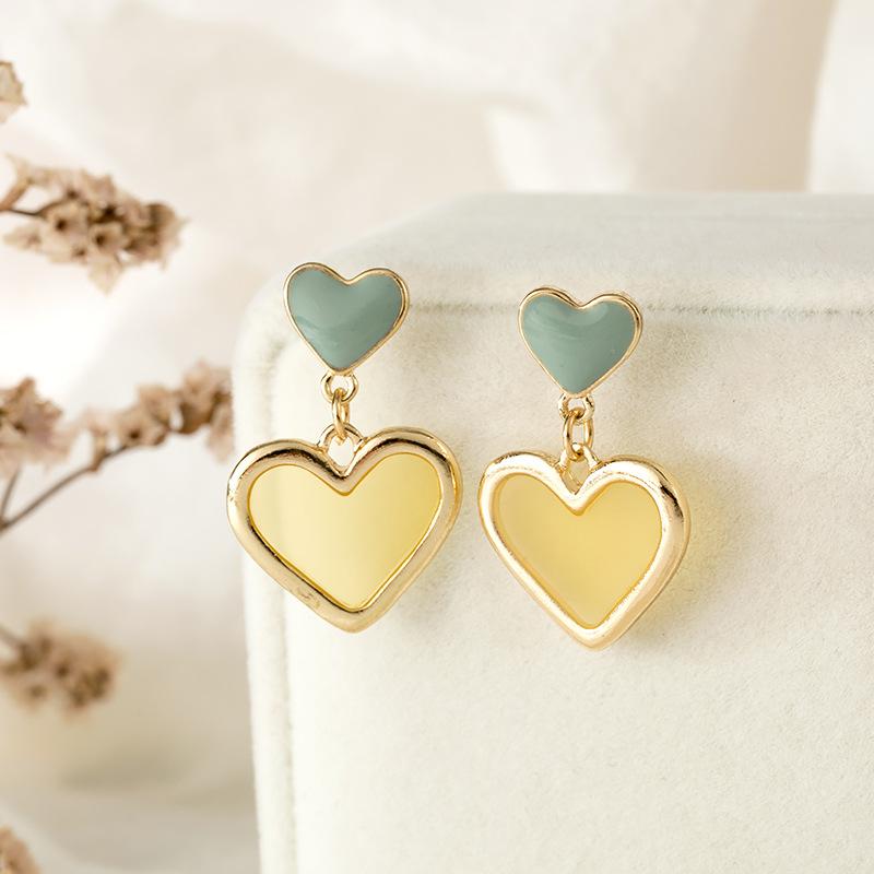 just-lil-things-yellow-earrings-pin-earrings-jlt10257 - justlilthings