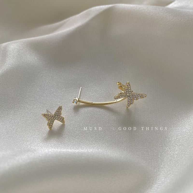 Just Lil Things  Gold Pin Earrings jlt11309