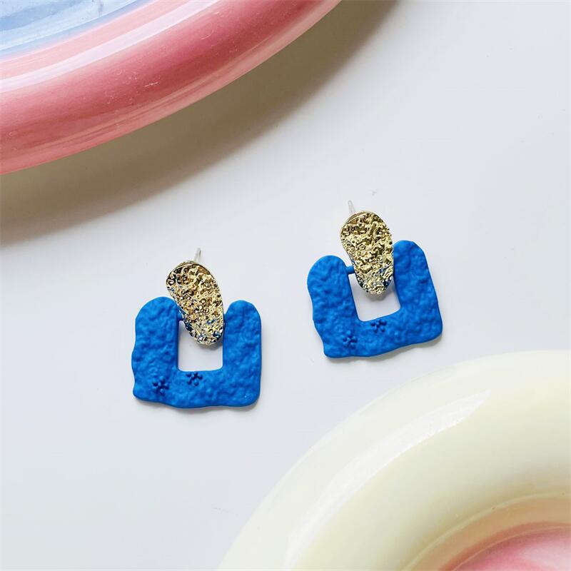 Just Lil Things Royal Blue Pin Earrings jlt11323