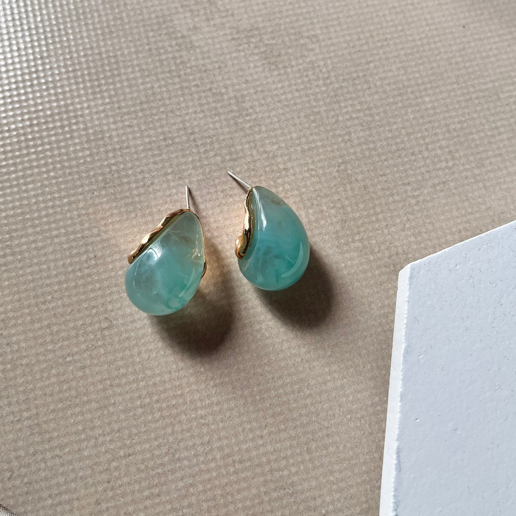 Just Lil Things  Blue Pin Earrings  JLT11340