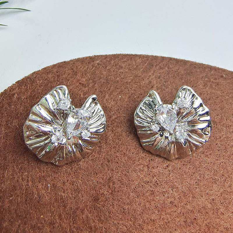 Just lil things Silver Pin  Earrings  jlt11449