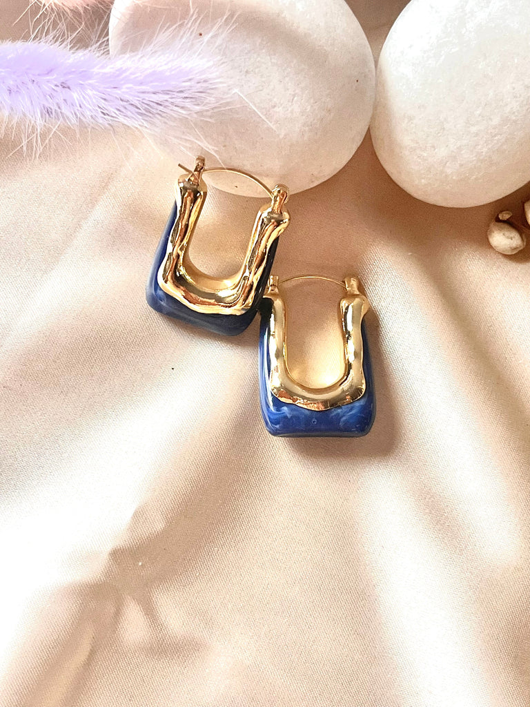 Retro U Shaped Earrings jlt11476