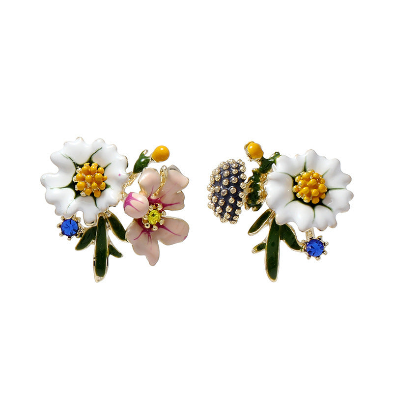 Just Lil Things  Multi Color  Pin Earrings jlt11514