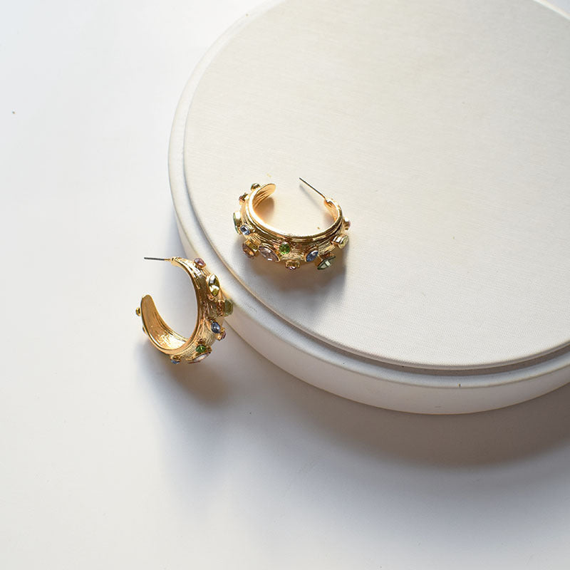 Just Lil Things  Gold Pin Earring jlt11635