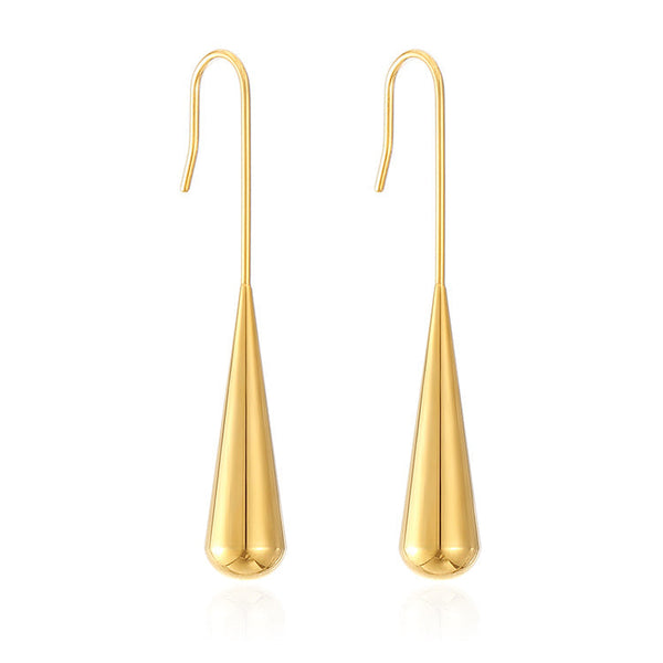 Just Lil Things  Gold Hoop Earrings jlt11659