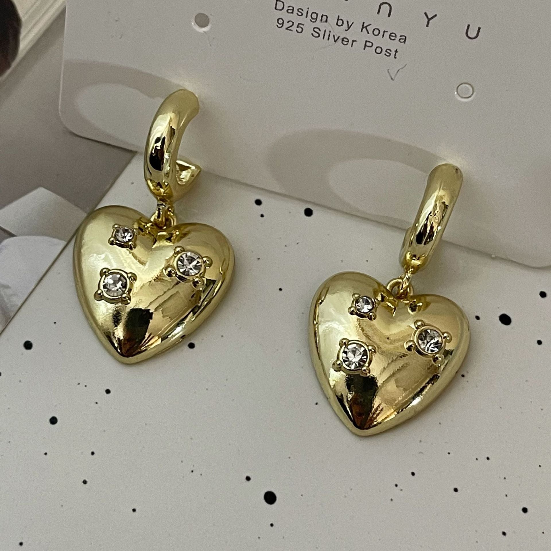 Just Lil Things Gold Hoop Earrings jlt12003