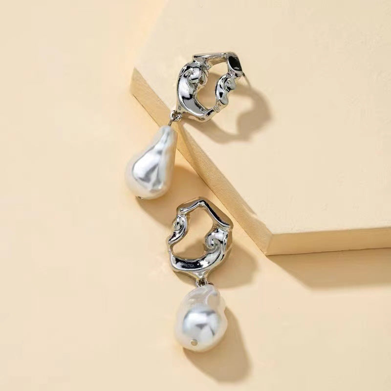 Just Lil Things Silver  Pin Earrings jlt12139