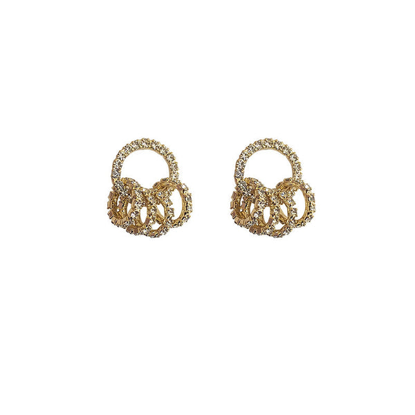 Just Lil Things Gold Pin   Earrings jlt12160