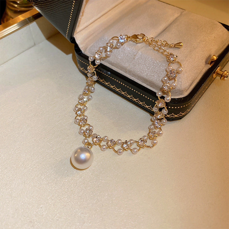 just-lil-things-artificial-Elegant Pearl Bloom-bracelets-jltb0229