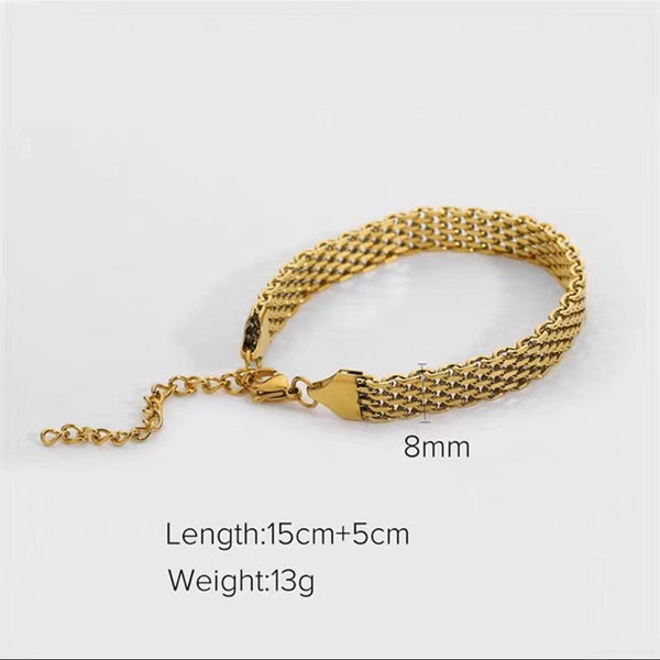 Just Lil Things  Artificial Gold Bracelets jltb0251