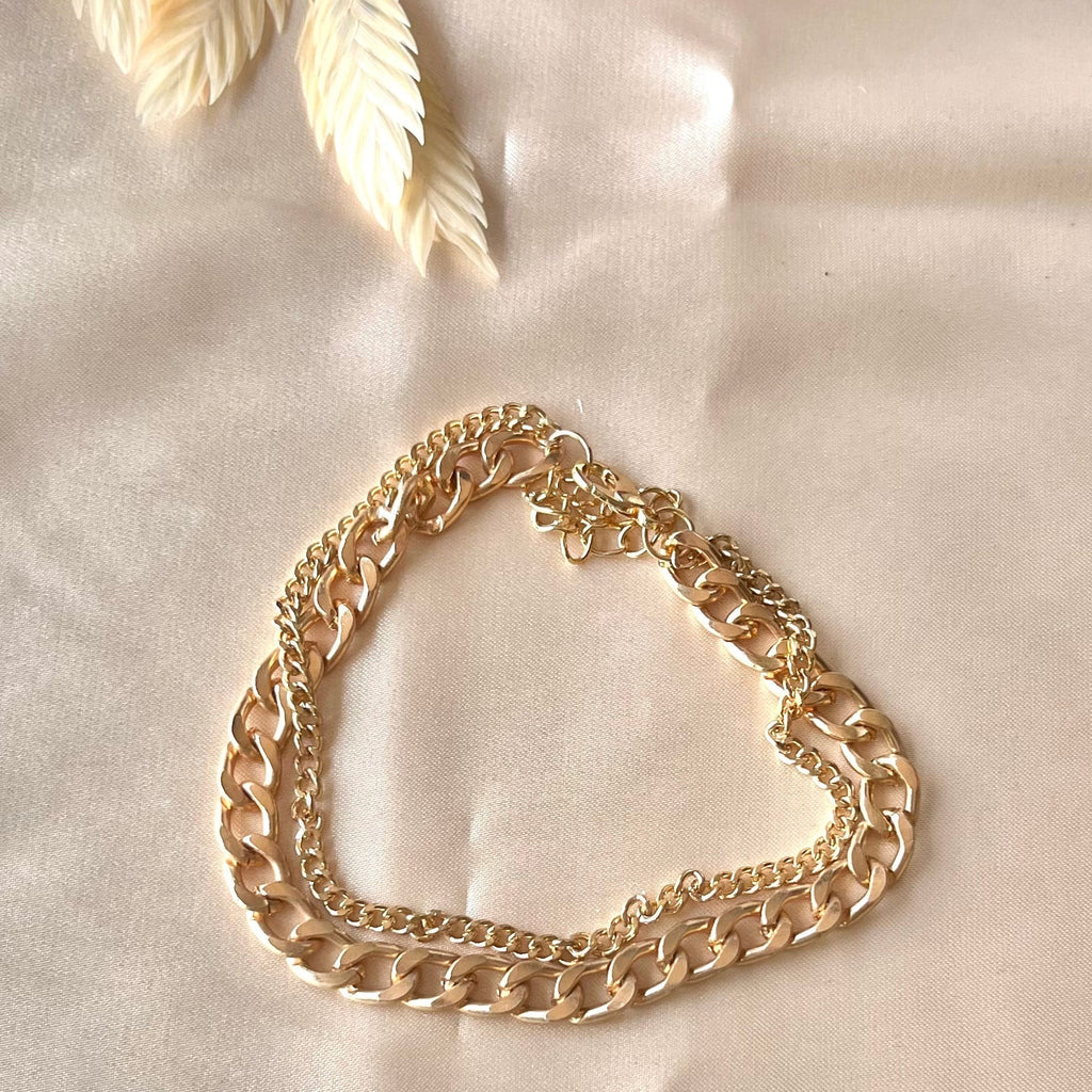 Just Lil Things  Artificial  Gold Bracelet jltb0295