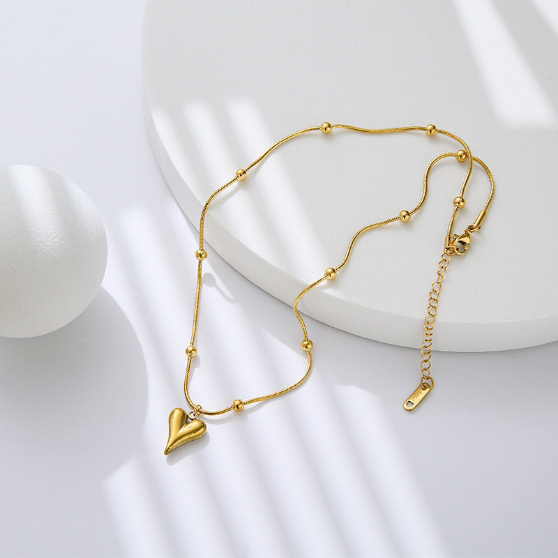 Just lil things Artifical Gold Necklace jltn0537