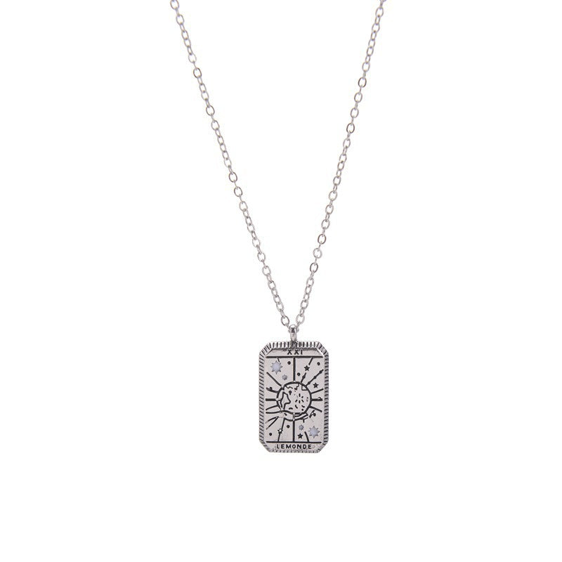 Just Lil Things Artificial silver Necklace jltn0616
