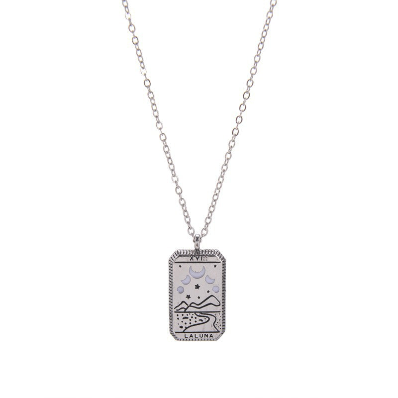 Just Lil Things Artificial silver Necklace jltn0621