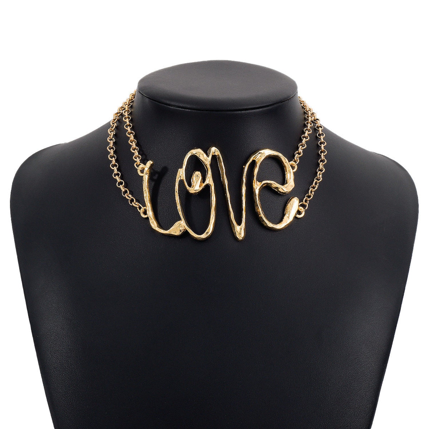 LOVE Statement Necklace JLTN0697