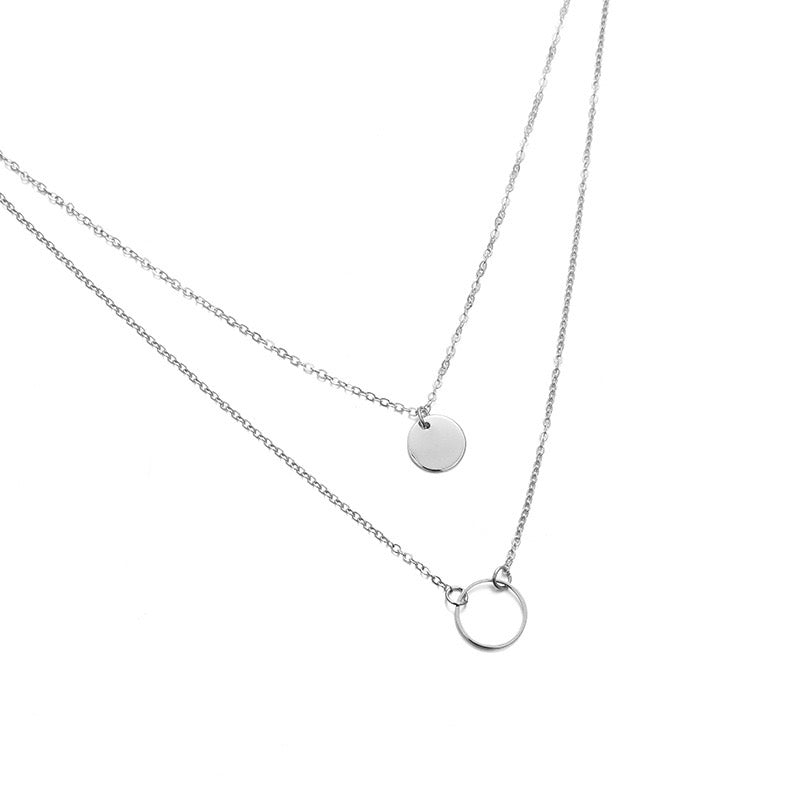 Just Lil Things  Artificial  Silver Necklace jltn0715
