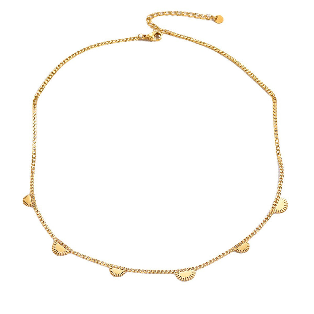 Just Lil Things Artificial  Gold Necklace  jltn0811