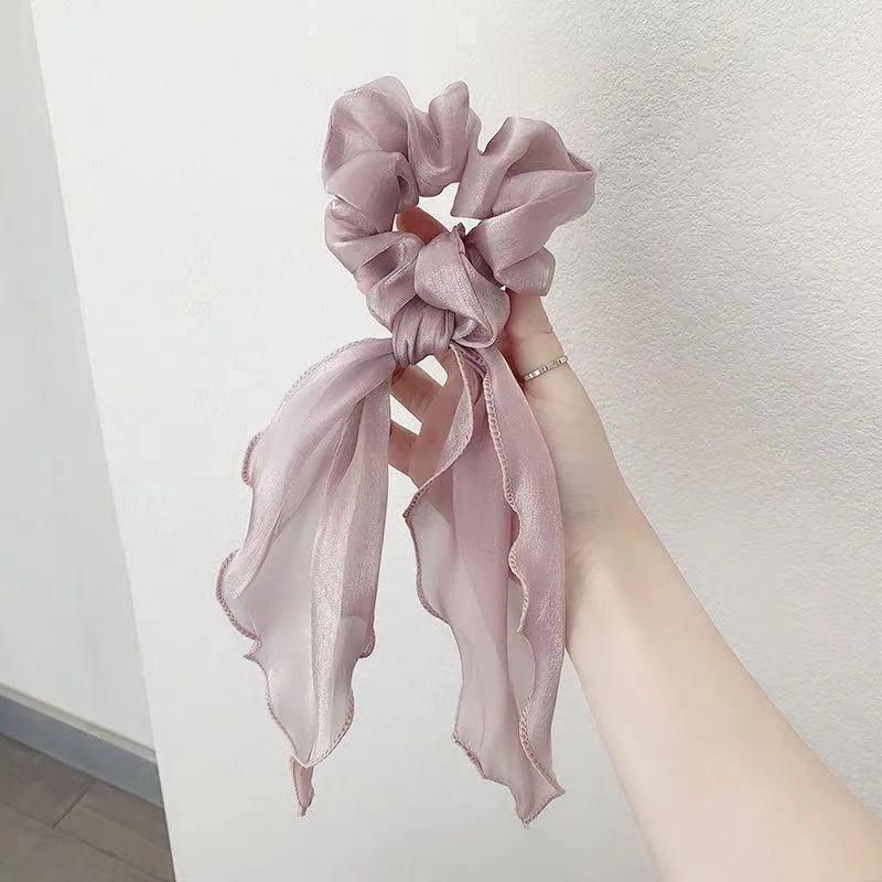 solid-scarf-tie-hair-scrunchies-with-scarf-polytail-band-jlts0257